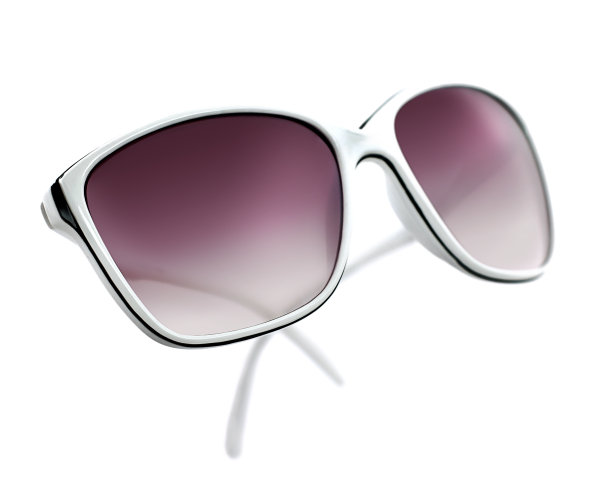 白色的太阳镜图片下载