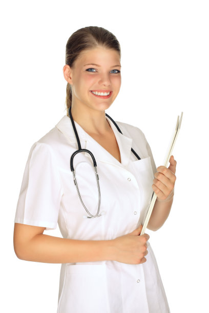年轻微笑的女医生图片下载