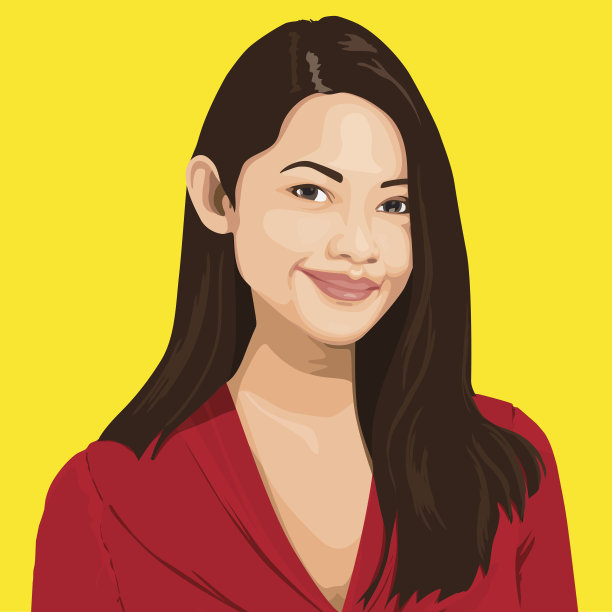 聪明女士向量图片下载