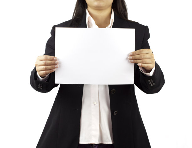 显示空的纸图片下载