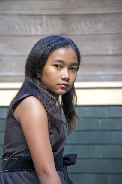 少数民族的女孩图片下载