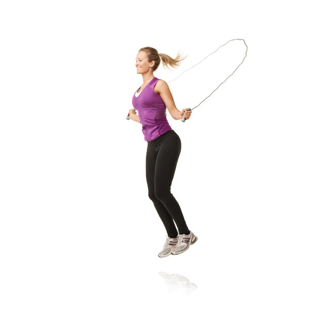 跳绳让我保持身材!图片下载