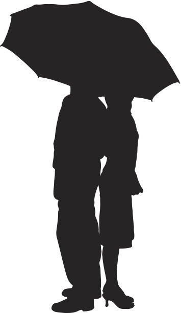 商人轮廓图片下载