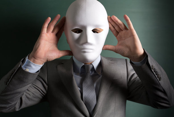 戴面具的商人图片下载