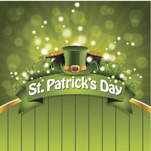 圣帕特里克节背景图片下载