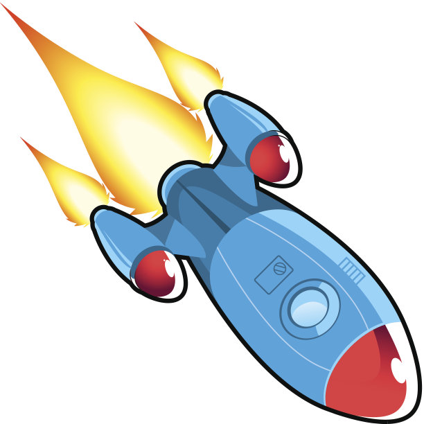 太空火箭船素材图片