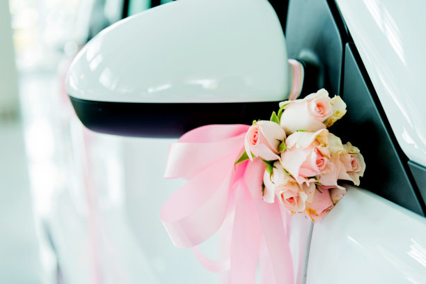 婚礼的车图片下载