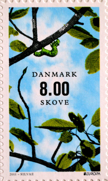 丹麦的邮票图片下载