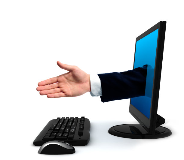 电子商务概念，网上交易图片下载