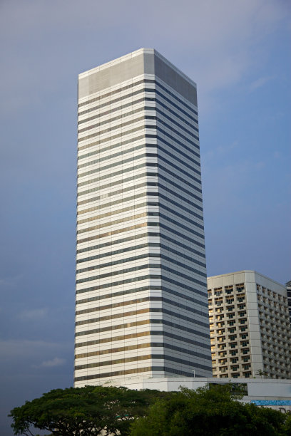 新加坡的现代摩天大楼。图片下载