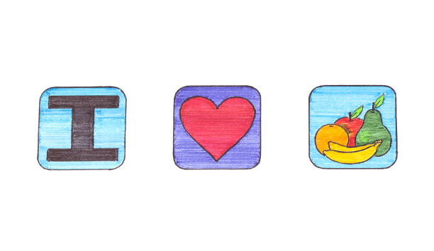 我爱水果图片下载