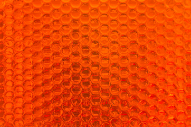 抽象的红色金属气泡背景图片下载