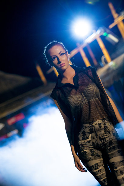 时装模特素材图片