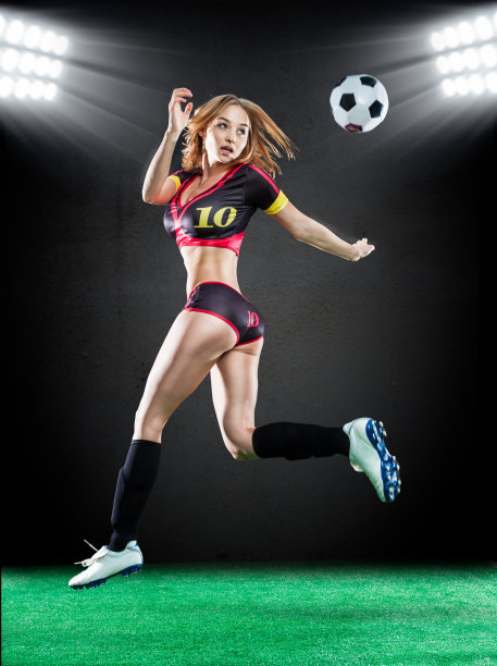 性感的足球运动员图片下载