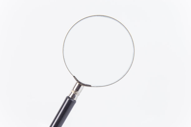 放大镜玻璃素材图片
