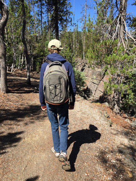 在自然界中徒步旅行图片下载