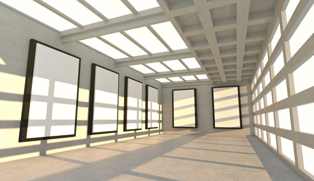 艺术画廊图片下载