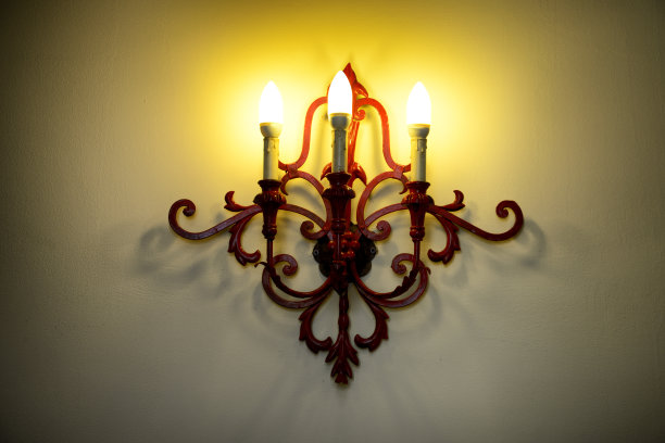 光的吊灯图片下载