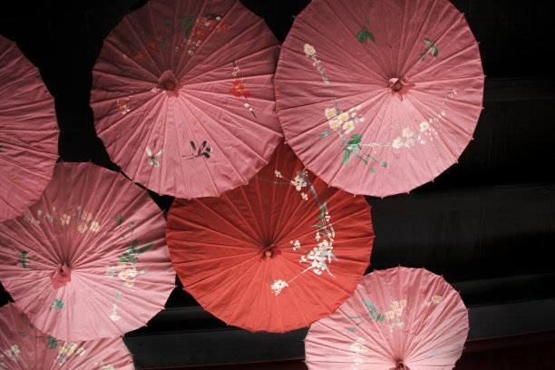 东方的雨伞图片下载