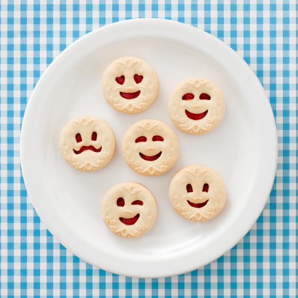 微笑的饼干图片下载