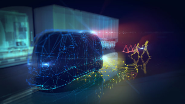 自动驾驶汽车素材图片