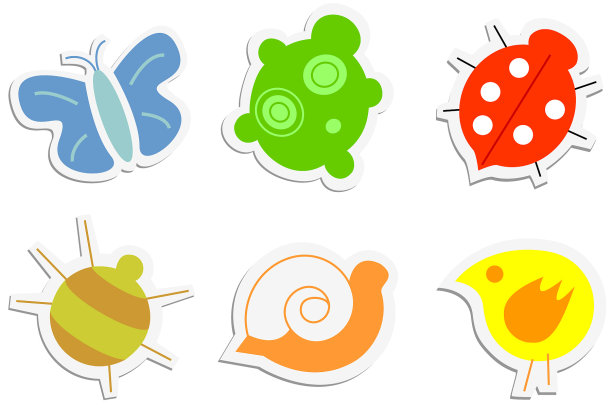 小动物图标集图片下载