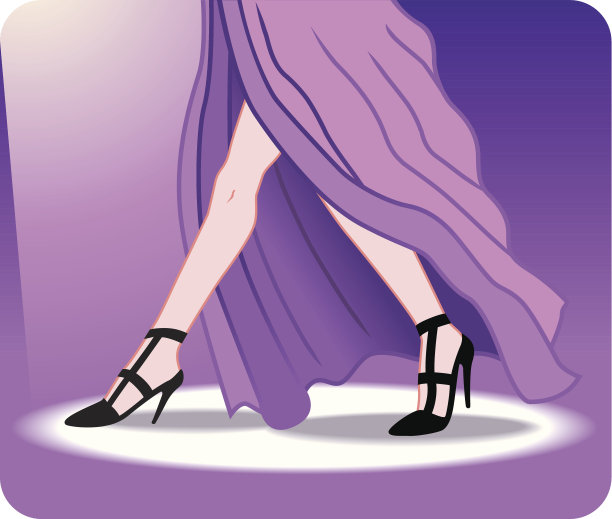 女孩时尚紫图片下载