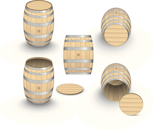葡萄酒桶图片下载