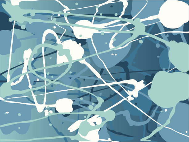 飞溅的蓝色图片下载