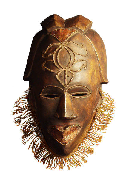 木制面具图片下载