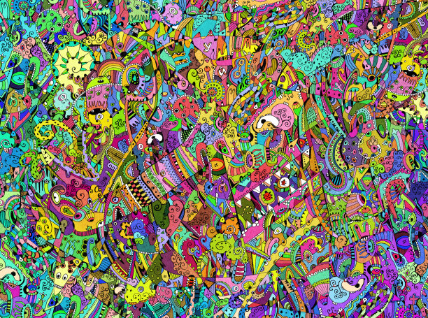 微笑的涂鸦图片下载