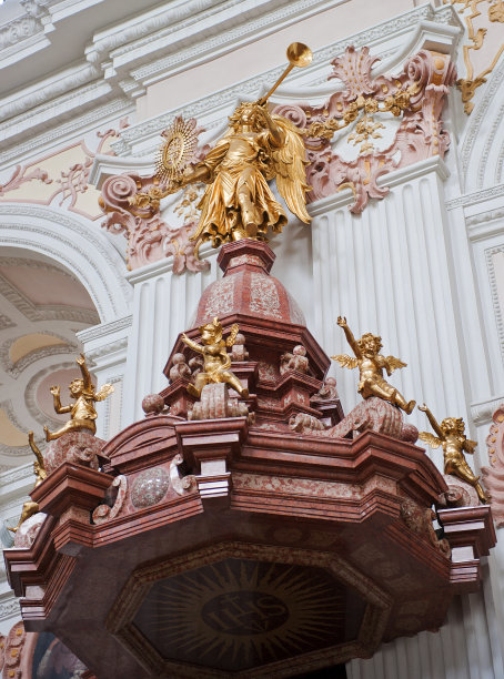 卢塞恩的耶稣会教堂图片下载