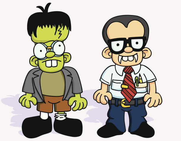 书呆子的怪物图片下载