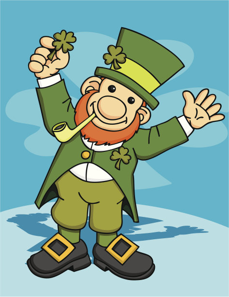 小妖精和三叶草图片下载