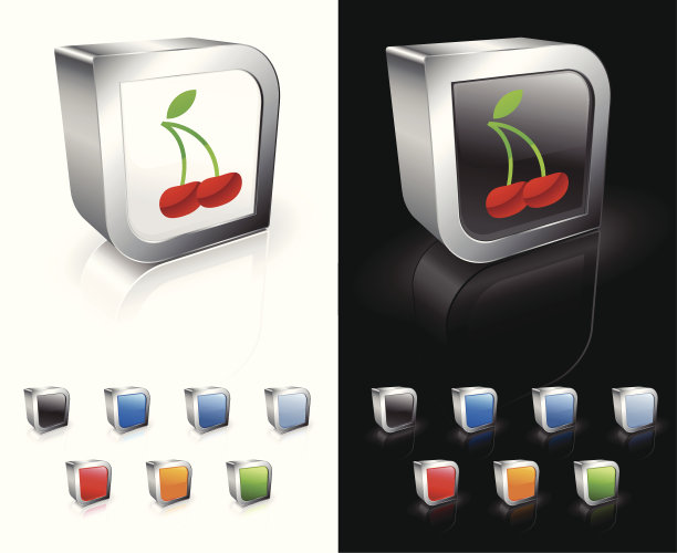 樱桃广场版税免费矢量艺术图片下载