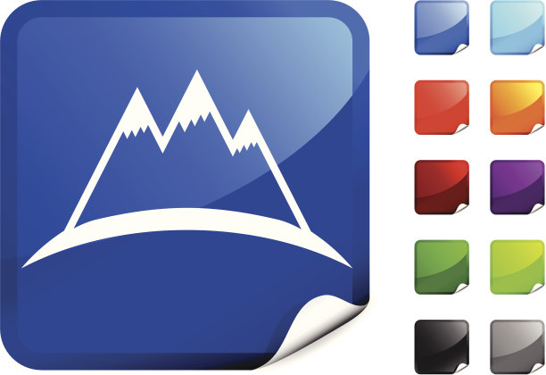 山剪影互联网版税免费矢量艺术图片下载