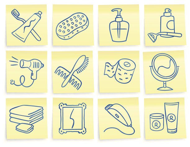 “便利贴”浴室的图标图片下载