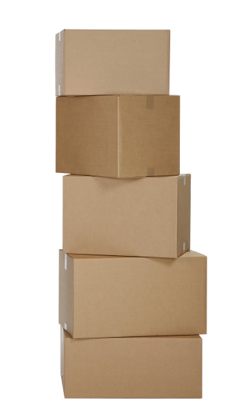 纸箱堆“剪切路径”图片下载