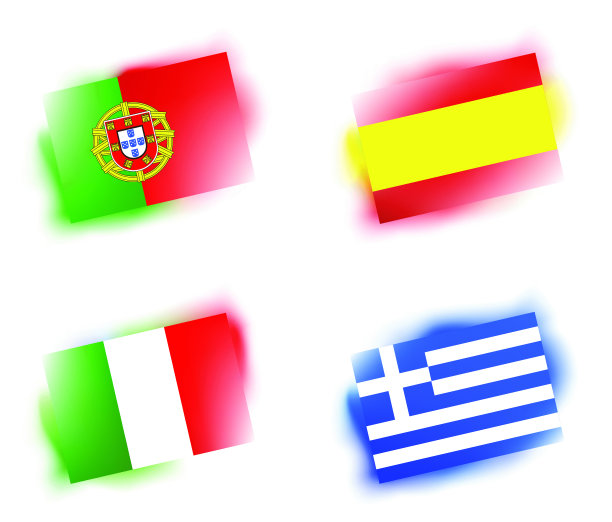 程式化的旗帜图片下载