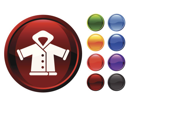 婴儿衣服:免版税的外套矢量艺术图片下载