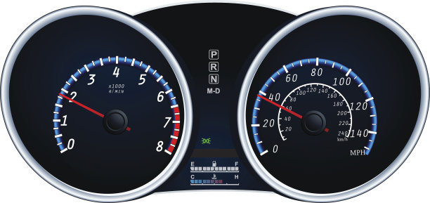 汽车的里程表图片下载