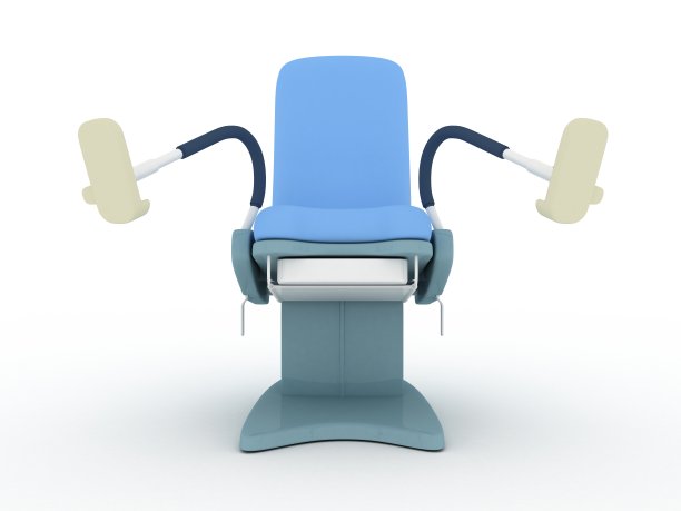 孤立的妇科椅子图片下载