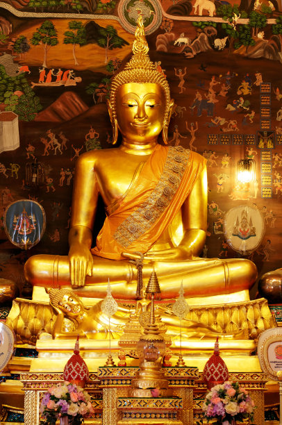 大城府法南清寺的老佛像图片下载