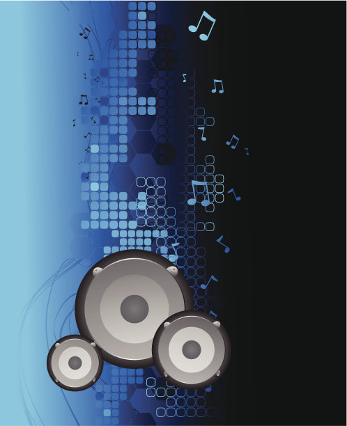 抽象的音乐背景图片下载