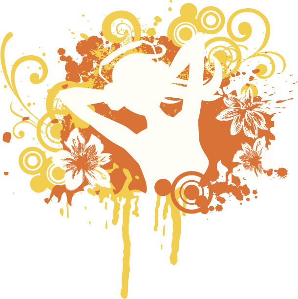 女孩听音乐图片下载