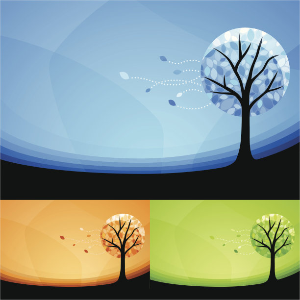 抽象树的背景图片下载