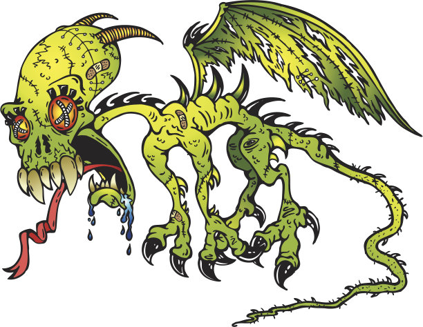 绿色的小精灵图片下载