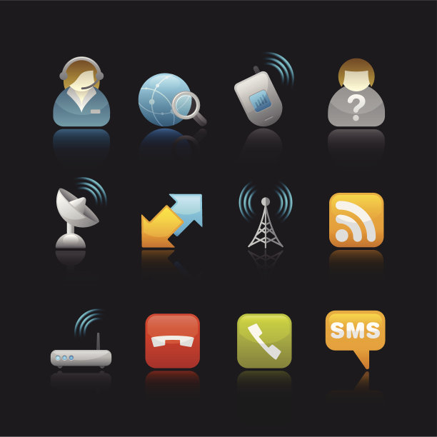 哑光系列图标-通讯图片下载