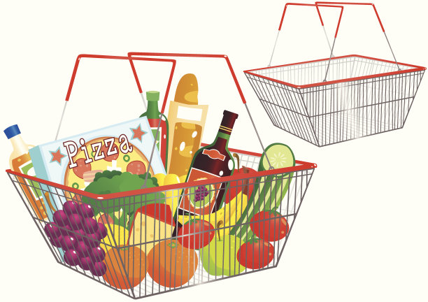 购物篮图片下载