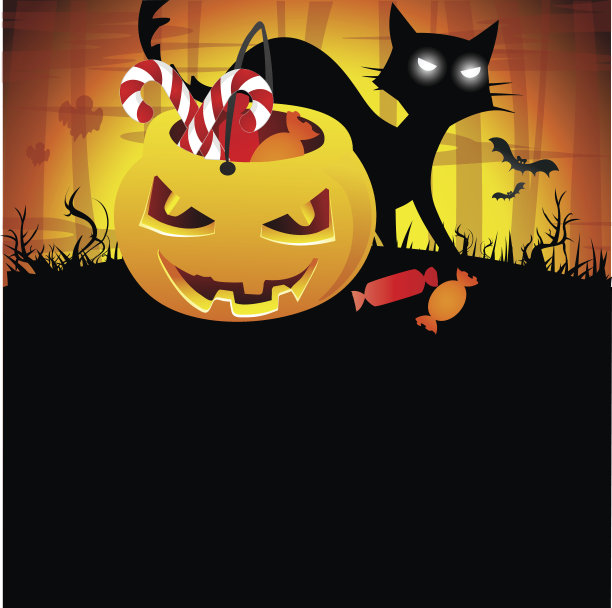 万圣节的背景图片下载